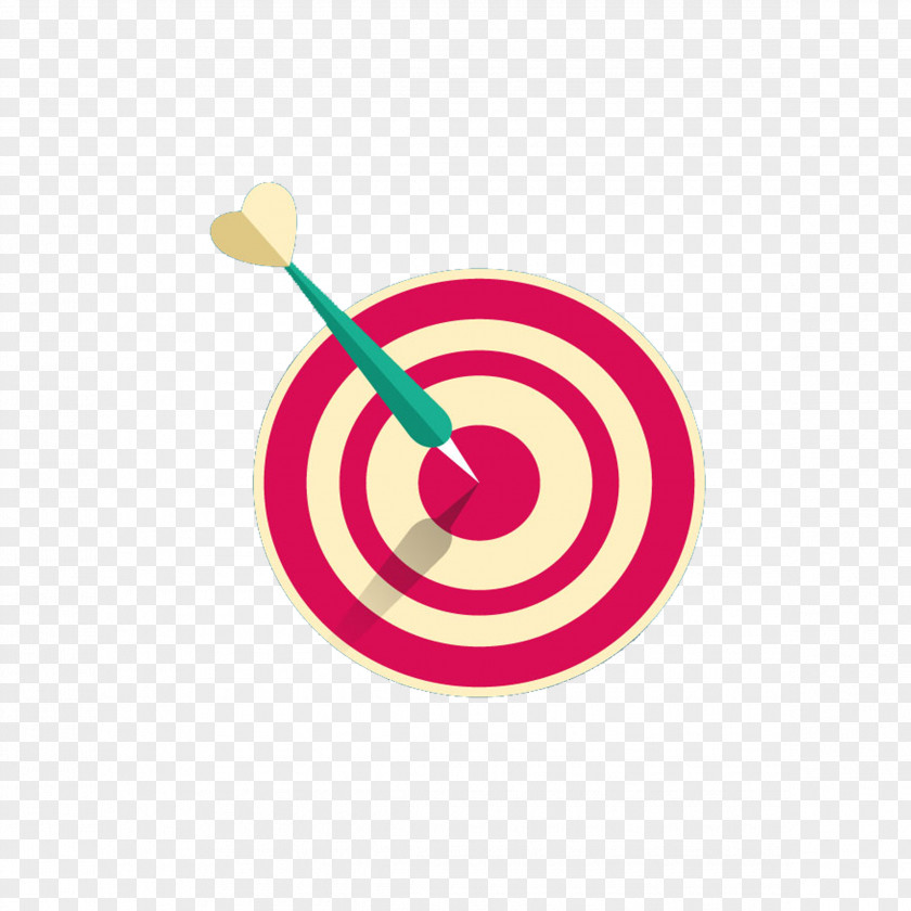 Pink Line Target Digital Marketing Business Company PNG
