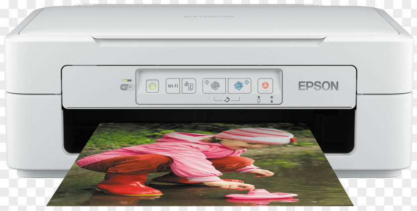 Printer Multi-function Inkjet Printing Epson PNG