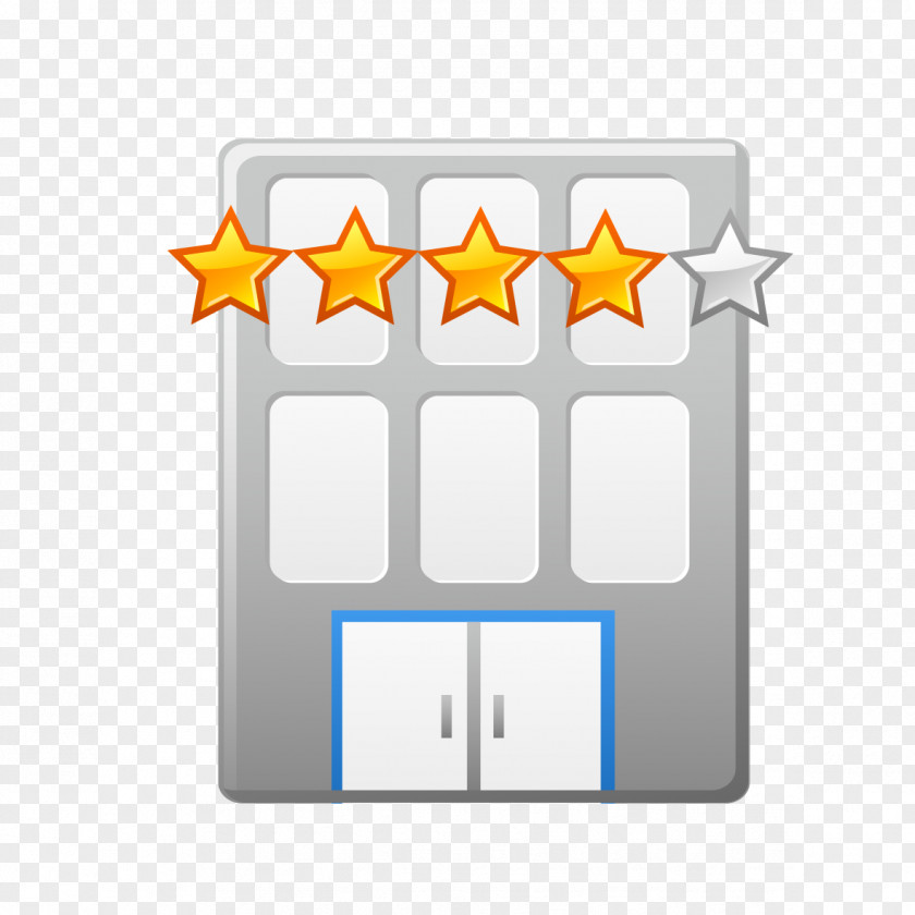 Star Building Download Icon PNG