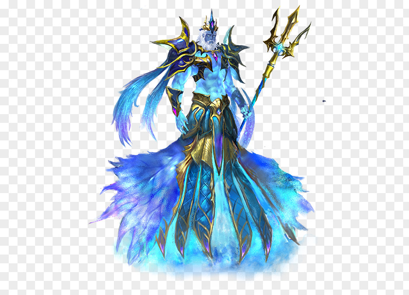 Heroes Evolved Sylph Poseidon Wartune: Hall Of PNG