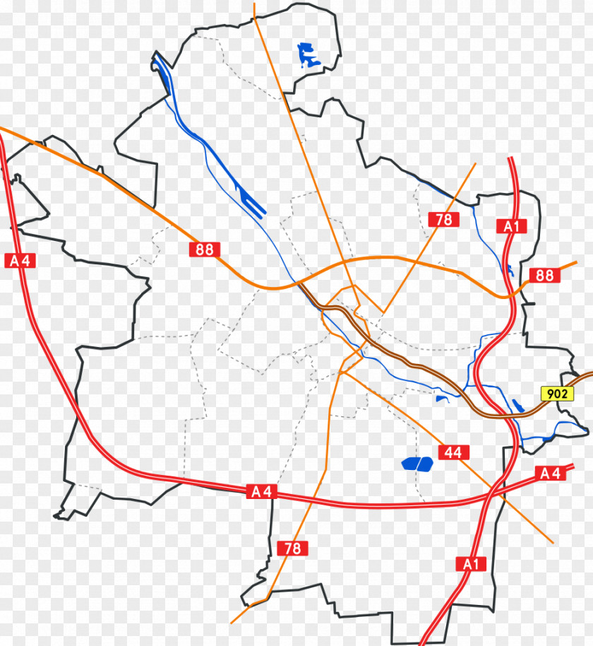 Map Tychy Upper Silesian Industrial Region Zabrze Osiedle PNG