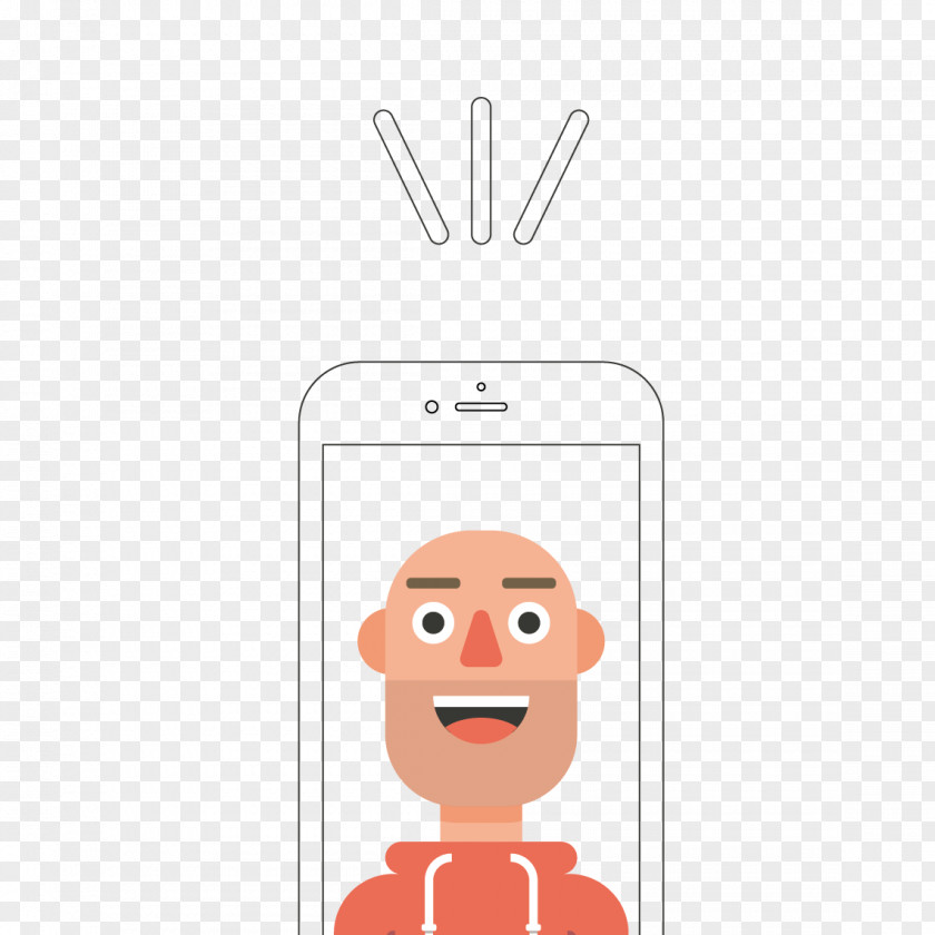 Mobile Phone Cartoon Drawing Vecteur PNG
