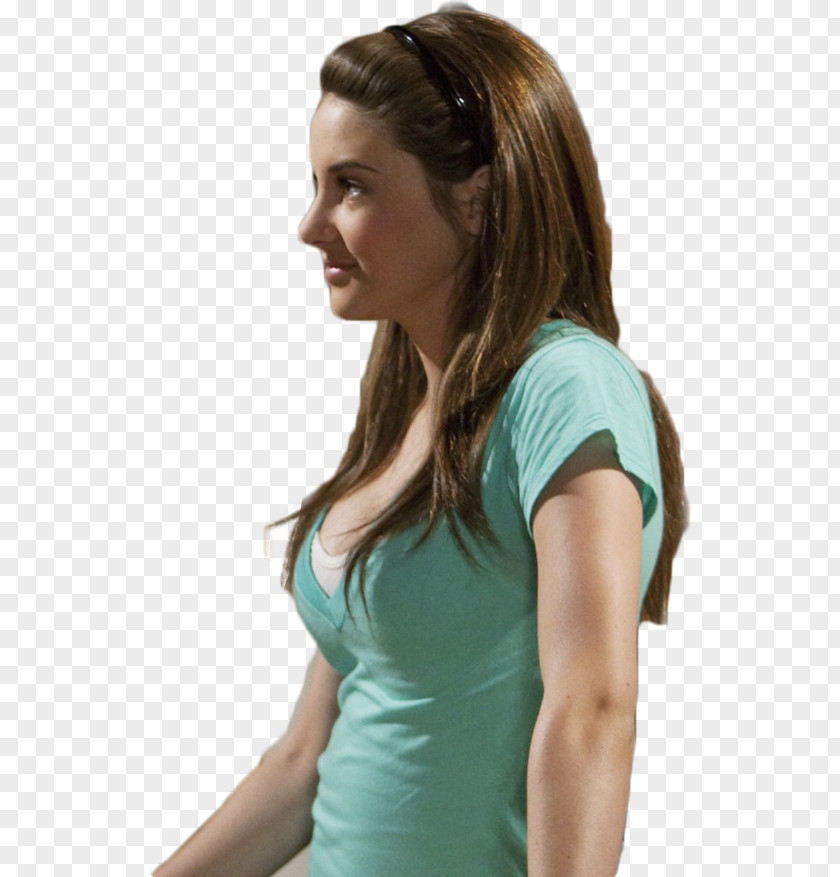 Shailene Woodley T-shirt Shoulder Long Hair PNG