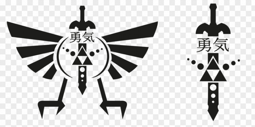 Sword Triforce The Legend Of Zelda: Tri Force Heroes Master Tattoo Universe Zelda PNG
