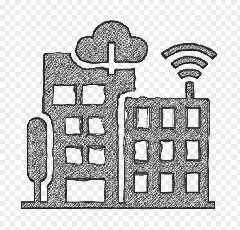 Technologies Disruption Icon Wifi Smart City PNG