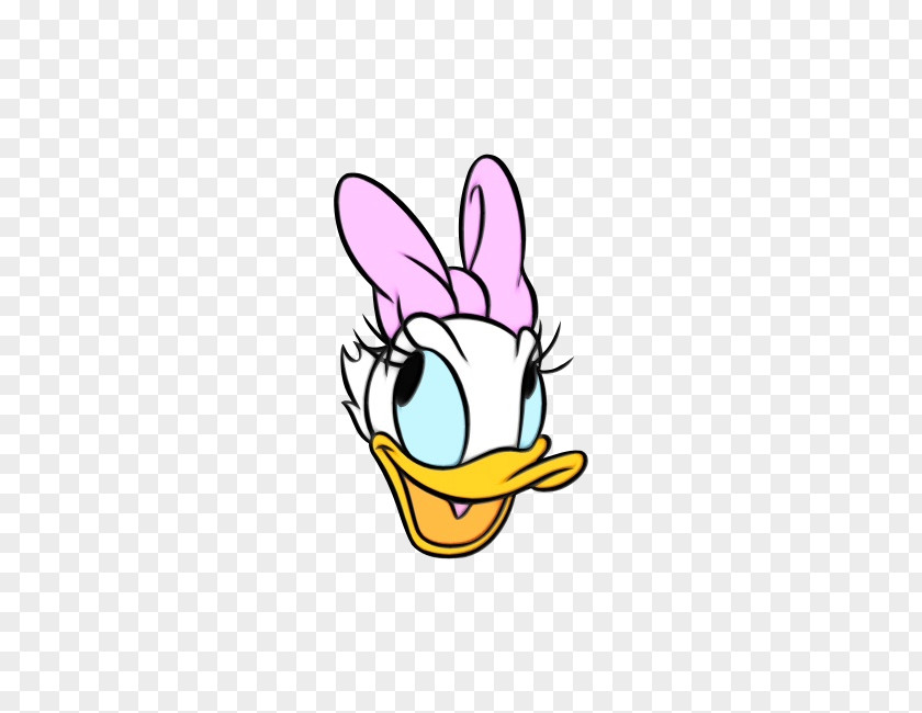 Daisy Duck Donald Mickey Mouse Face PNG