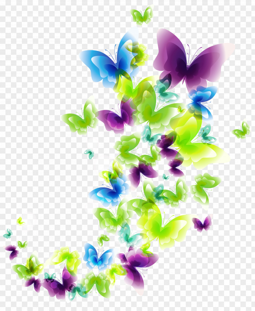 Decorative Butterfly Desktop Wallpaper Clip Art PNG