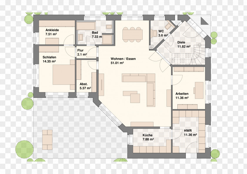 Design Floor Plan Urban Residential Area PNG