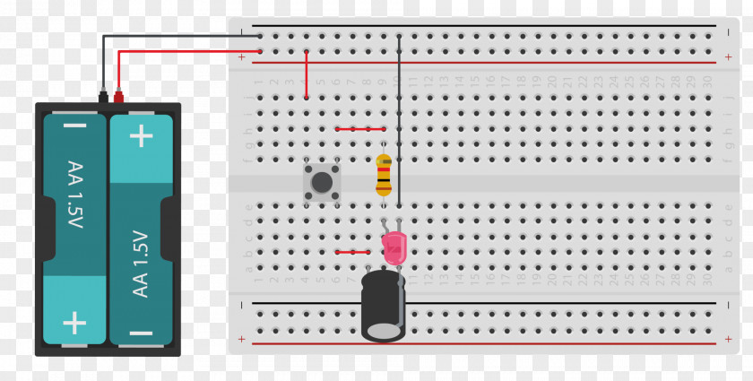 Electronica Breadboard Electronics Electronic Circuit Arduino Transistor PNG