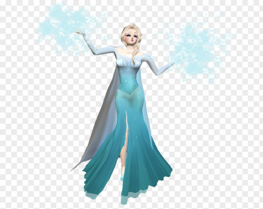 Fairy Gown Joint Turquoise PNG