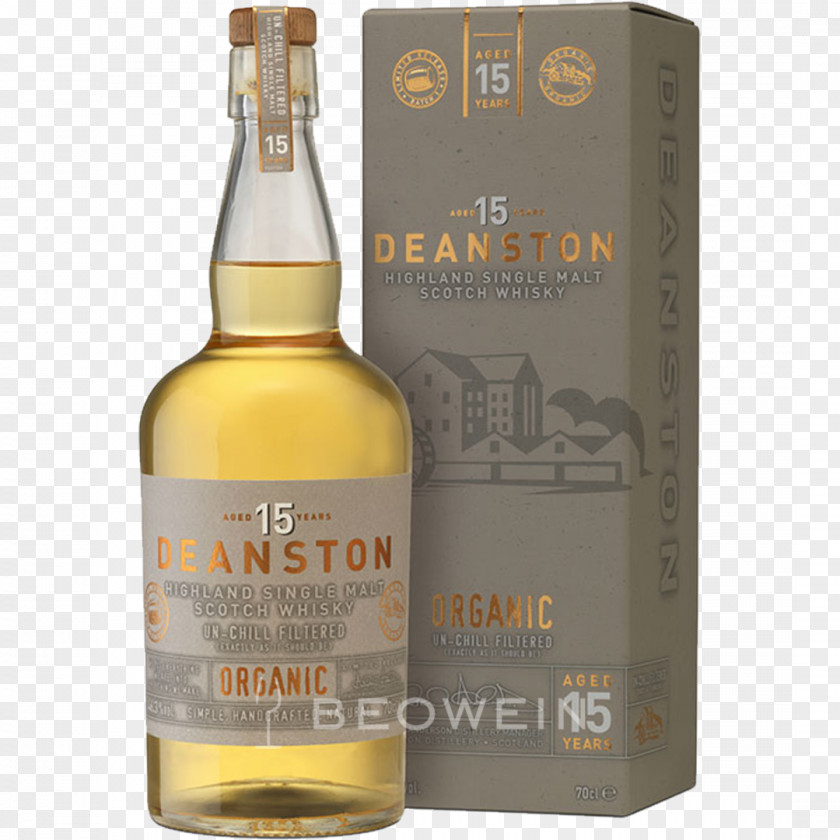 Whiskey Deanston Distillery Single Malt Whisky Organic Food PNG