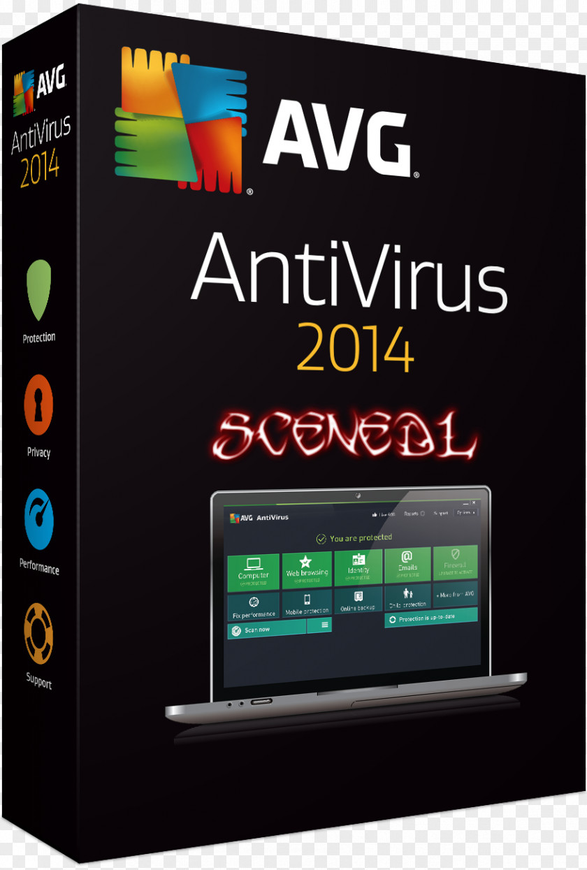 Antivirus AVG AntiVirus Software Internet Security 2017 Full Version PNG