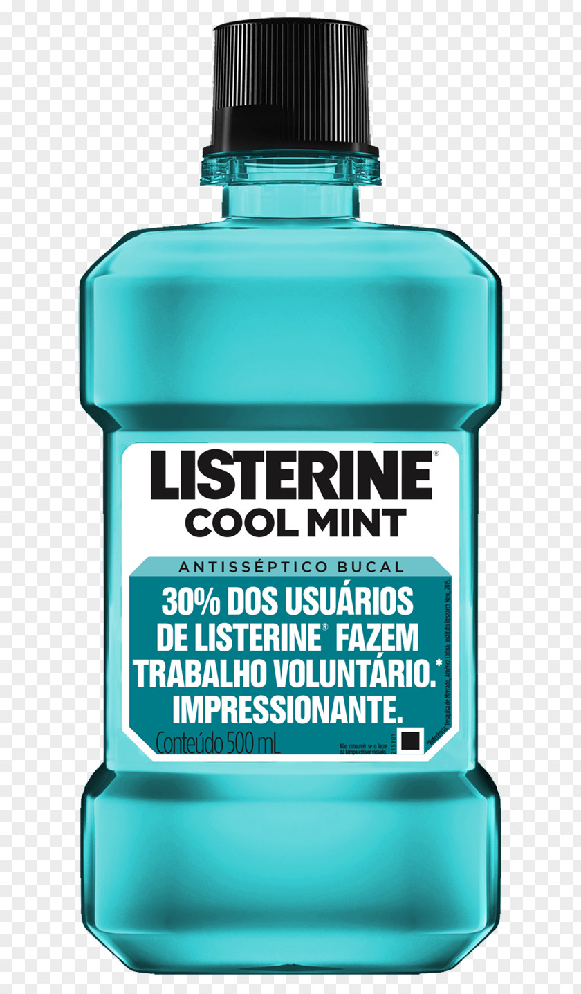 Cool Mint Mouthwash Lotion Listerine Pocketpaks Breath Strips Coolmint 250ml PNG