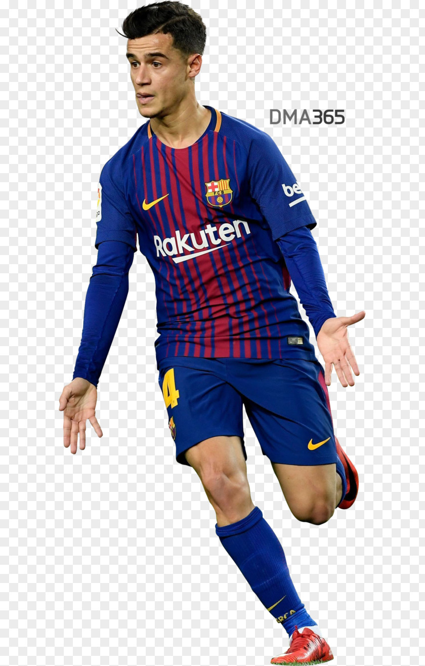 Coutinho Philippe FC Barcelona Football Player 2017–18 La Liga PNG