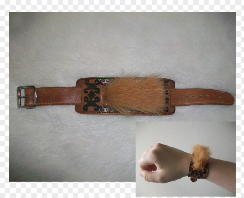 Fur Belt Strap PNG