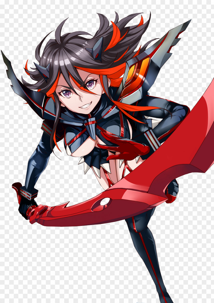 Ryuko Matoi Senketsu Drawing Desktop Wallpaper PNG