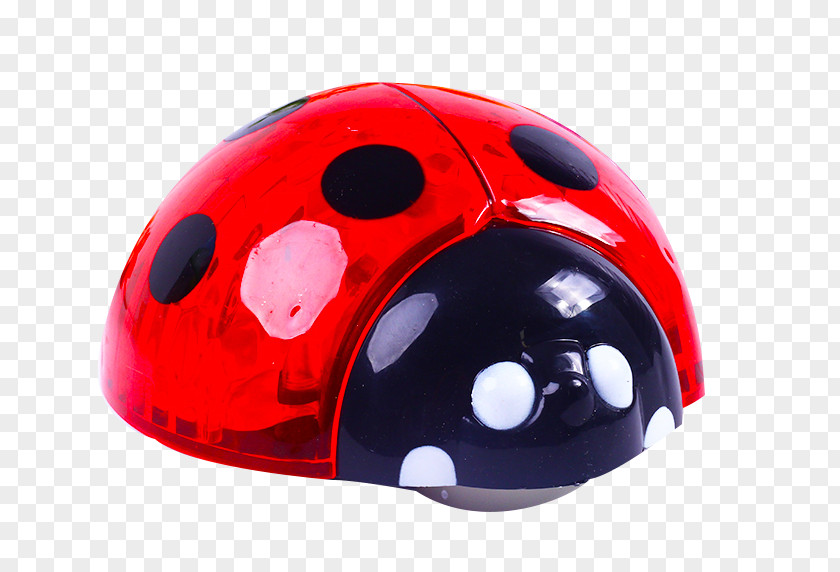 Red Ladybug Early Education Machine Ladybird Toy PNG