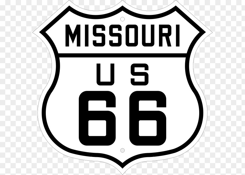 Road U.S. Route 66 In Missouri Williams Illinois PNG