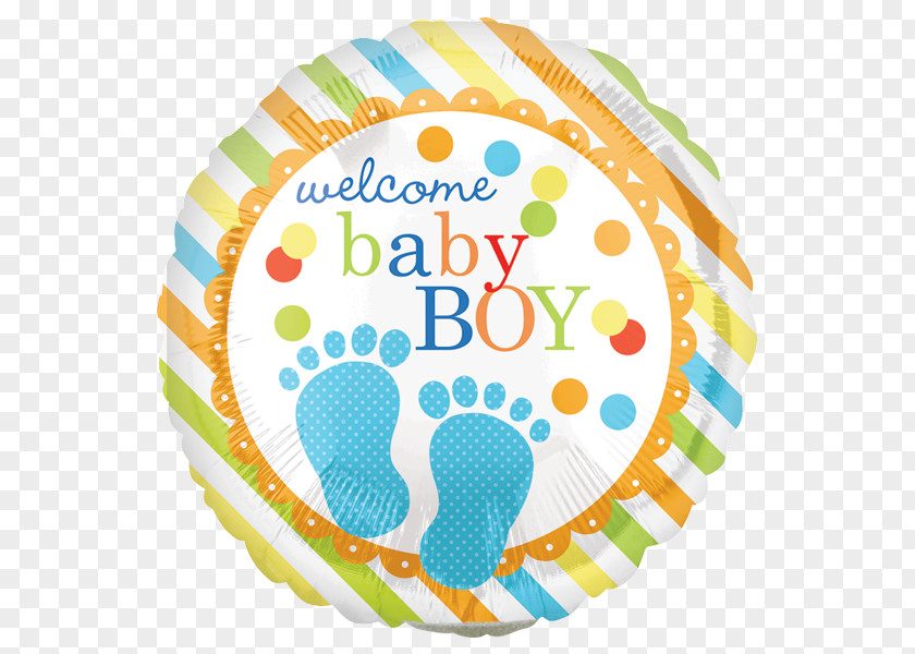 Balloon Infant Boy Baby Shower Child PNG