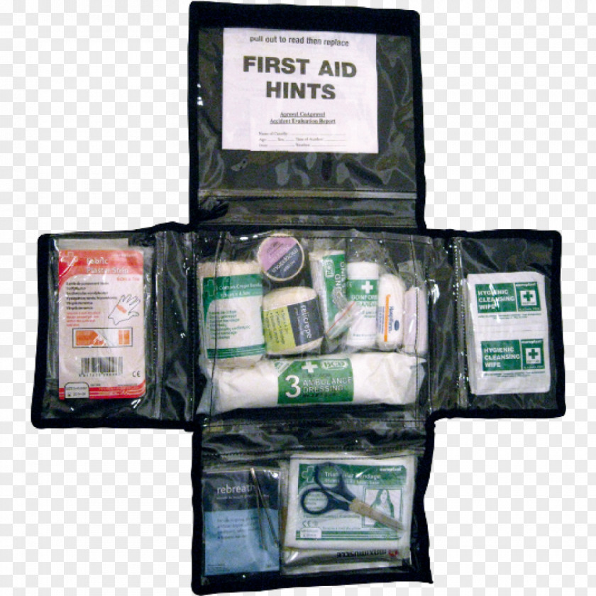 First Aid Kit Kits Dressing Bandage Supplies Survival PNG