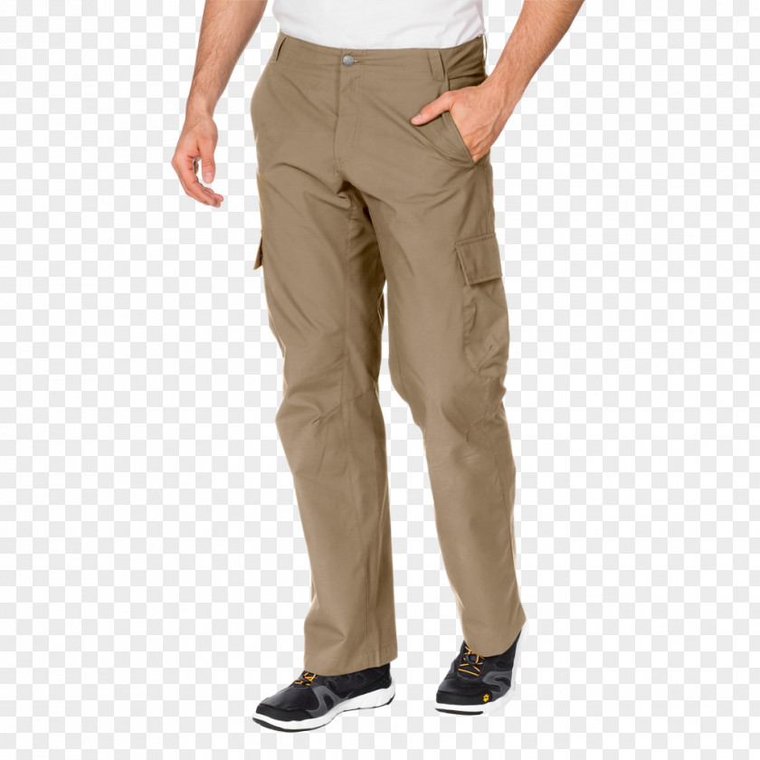 Sand Dune Khaki Cargo Pants Jeans Jack Wolfskin PNG
