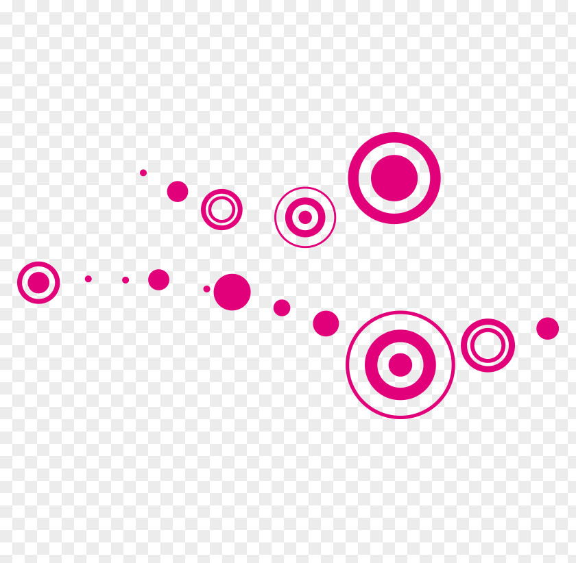 Vector Pink Circle Graphic Design Euclidean Illustration PNG