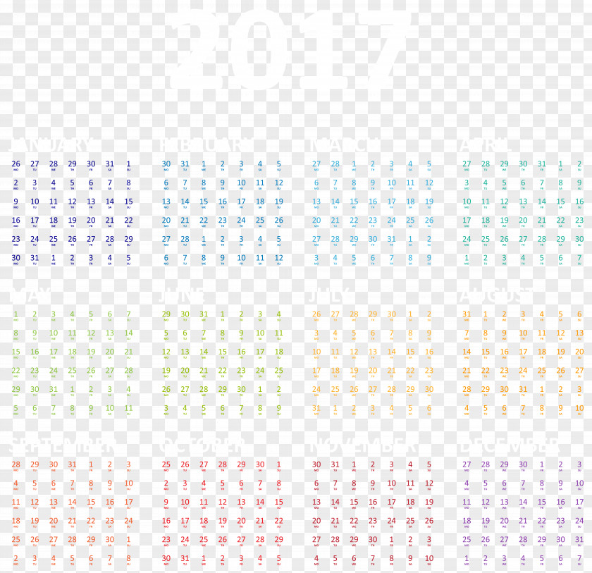 2017 Calendar Transparent Clipart Picture Drawing Clip Art PNG