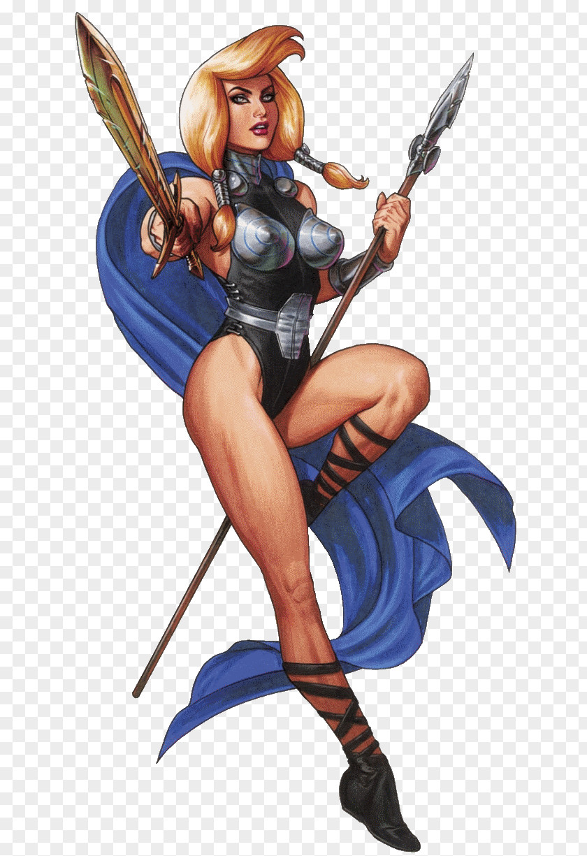 Poser Valkyrie Thor Dawn / Vampirella Hela Comics PNG