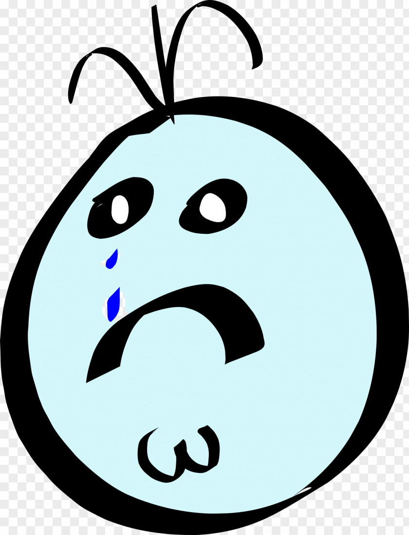 Tear Emoticon Smiley Clip Art PNG