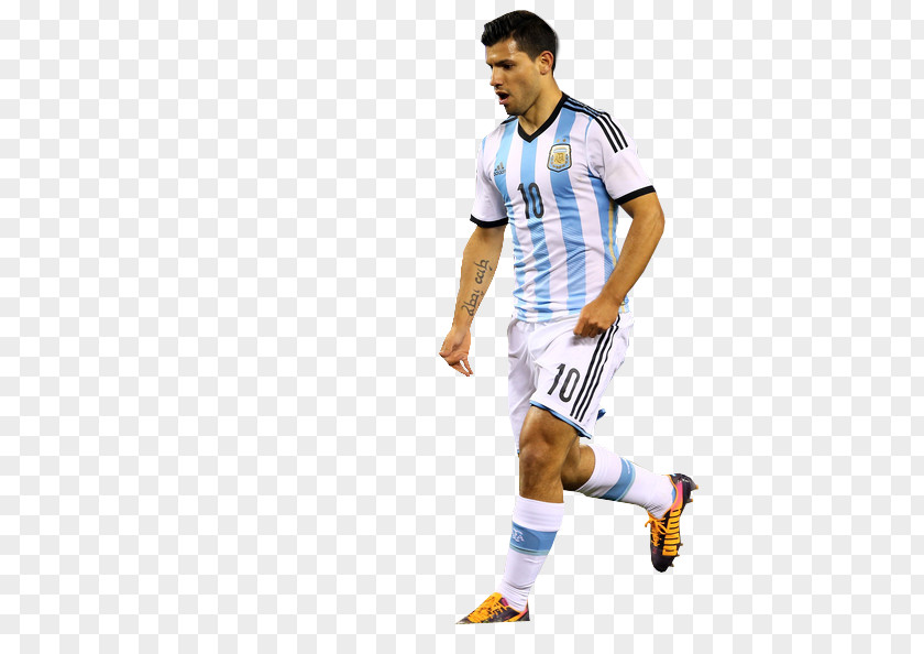 Aguero Argentina 2014 FIFA World Cup Final 2011 Copa América National Football Team Jersey PNG