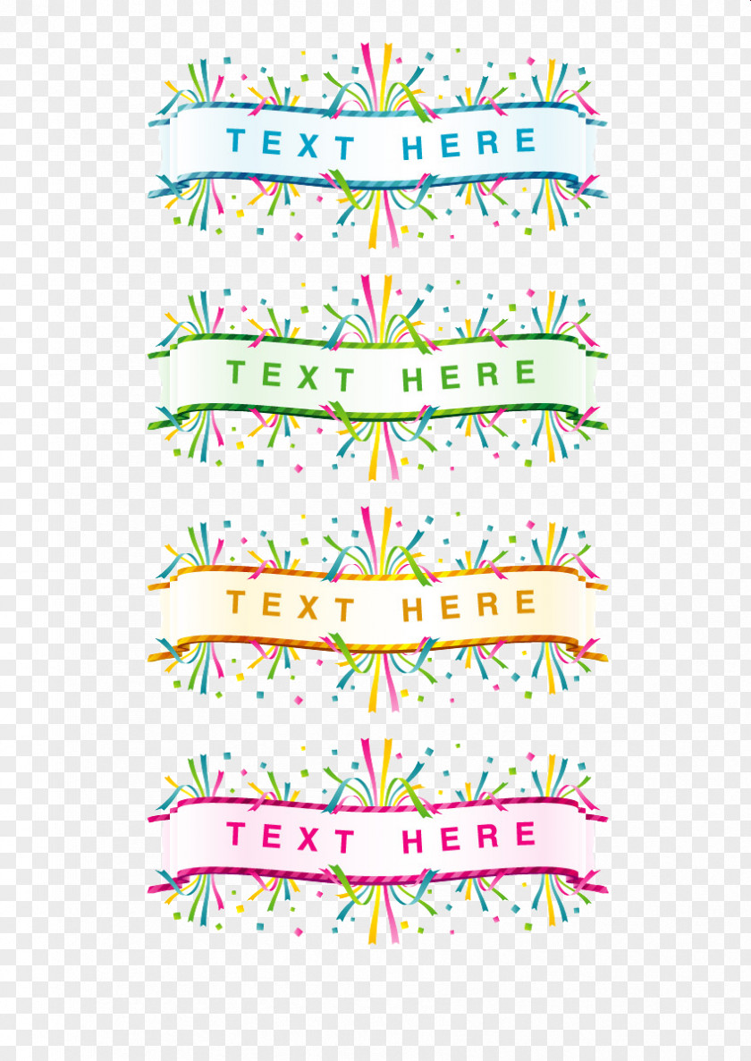 Color Ribbons PNG