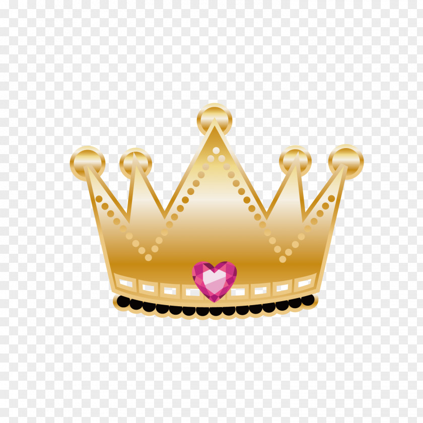 Golden Crown Computer File PNG