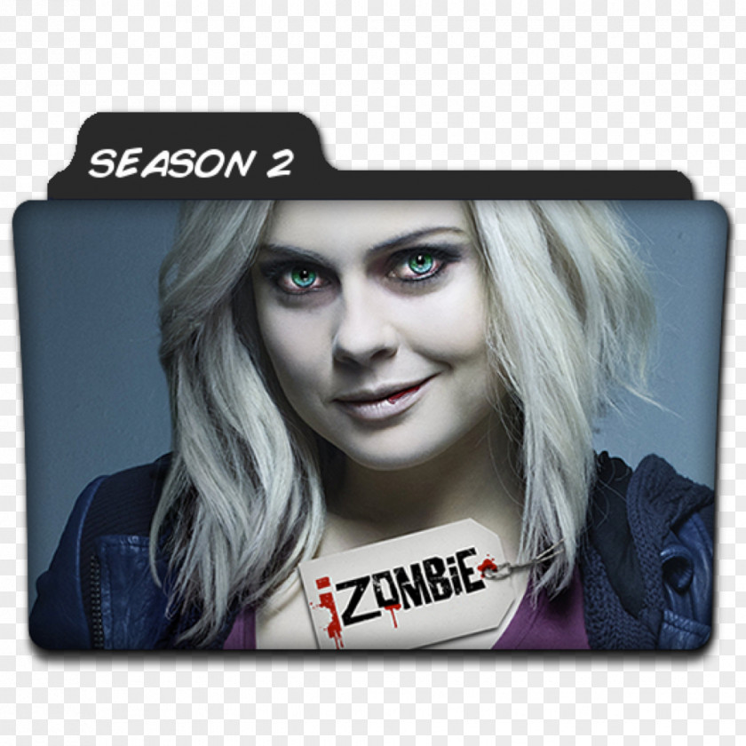 Izombie Season 2 IZombie Rose McIver Liv Moore Television Show Poster PNG