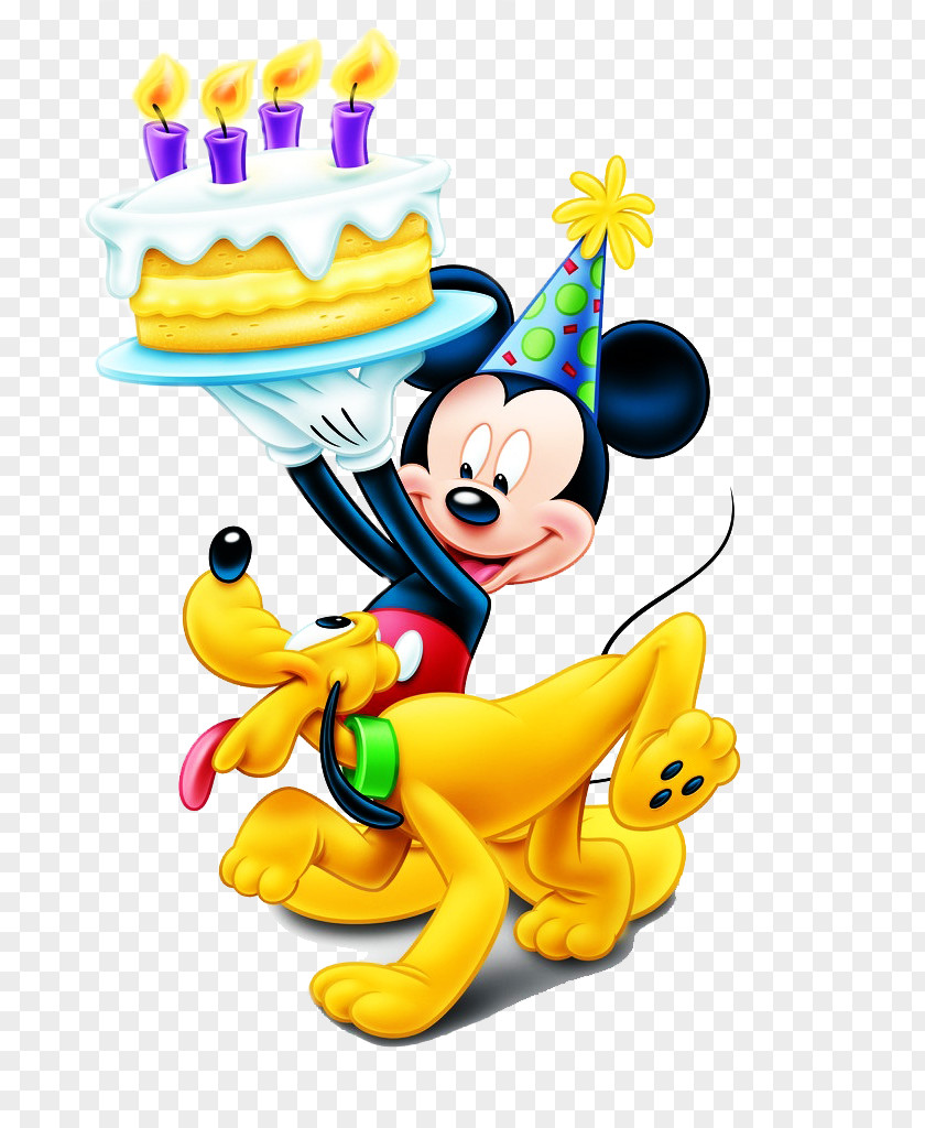 Mickey Mouse Minnie Pluto Birthday The Walt Disney Company PNG