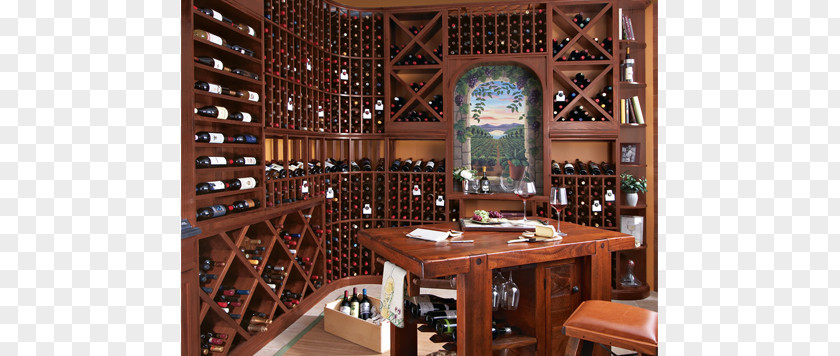 Wine Cellar Furniture Basement Racks PNG