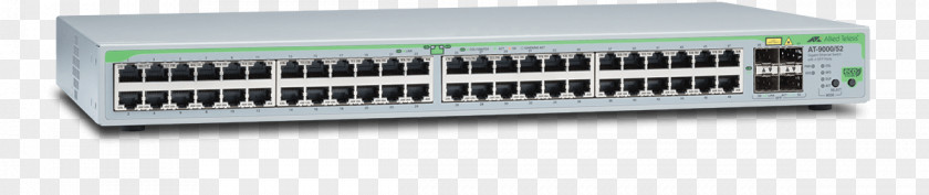 28 PortsManagedStackable Network Switch Small Form-factor Pluggable Transceiver EthernetOthers Allied Telesis AT 9000/28POE PNG