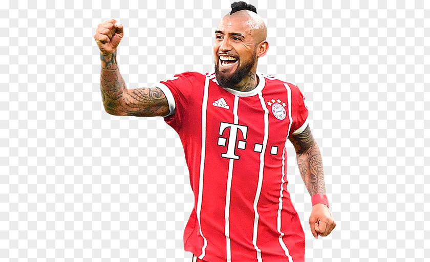 Football Arturo Vidal FIFA 18 Chile National Team FC Bayern Munich 19 PNG