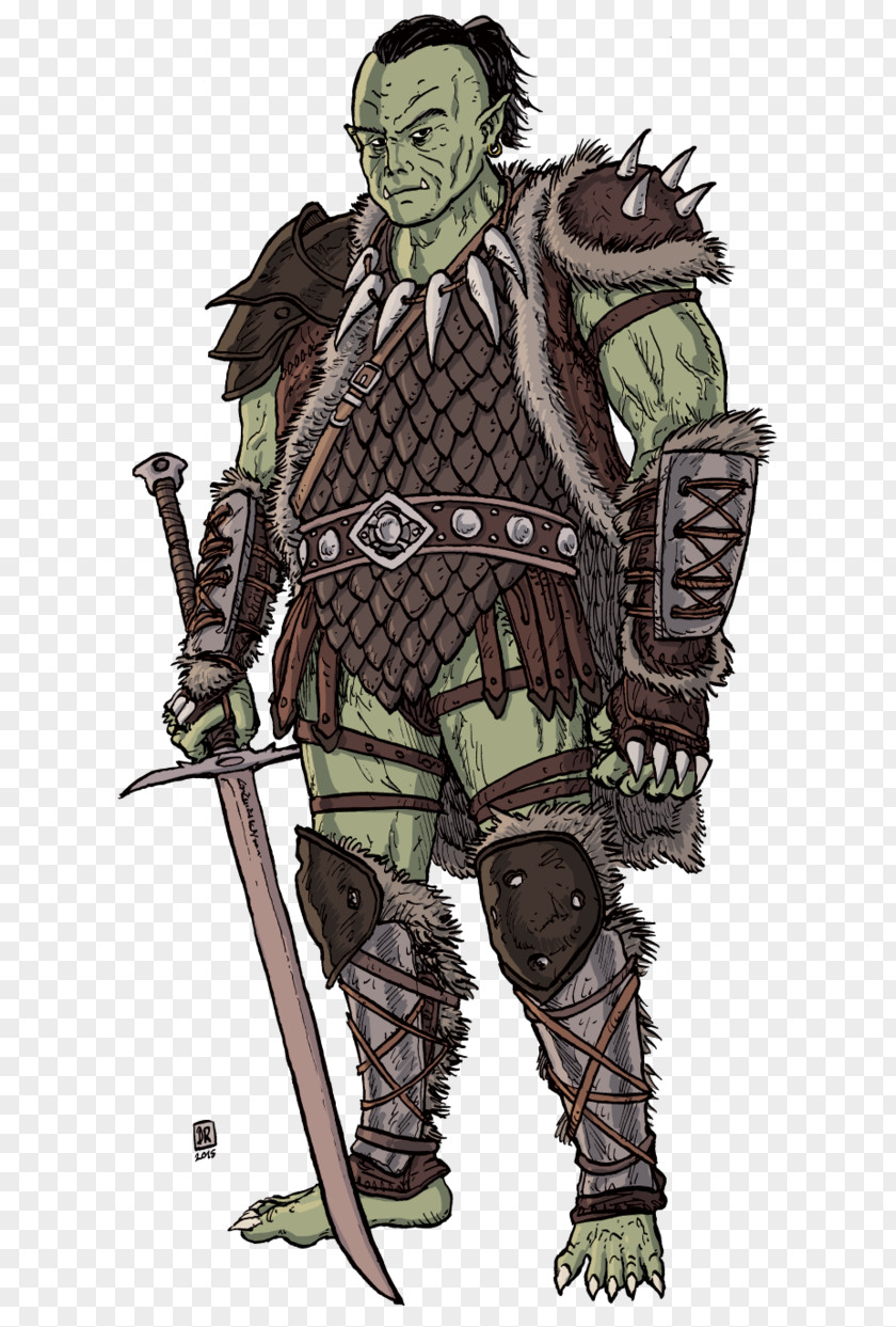 Half Orc Dungeons & Dragons Pathfinder Roleplaying Game Half-orc Role-playing PNG