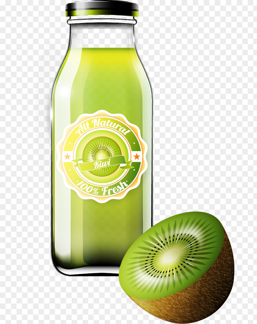 Kiwi Juice Apple Kiwifruit PNG