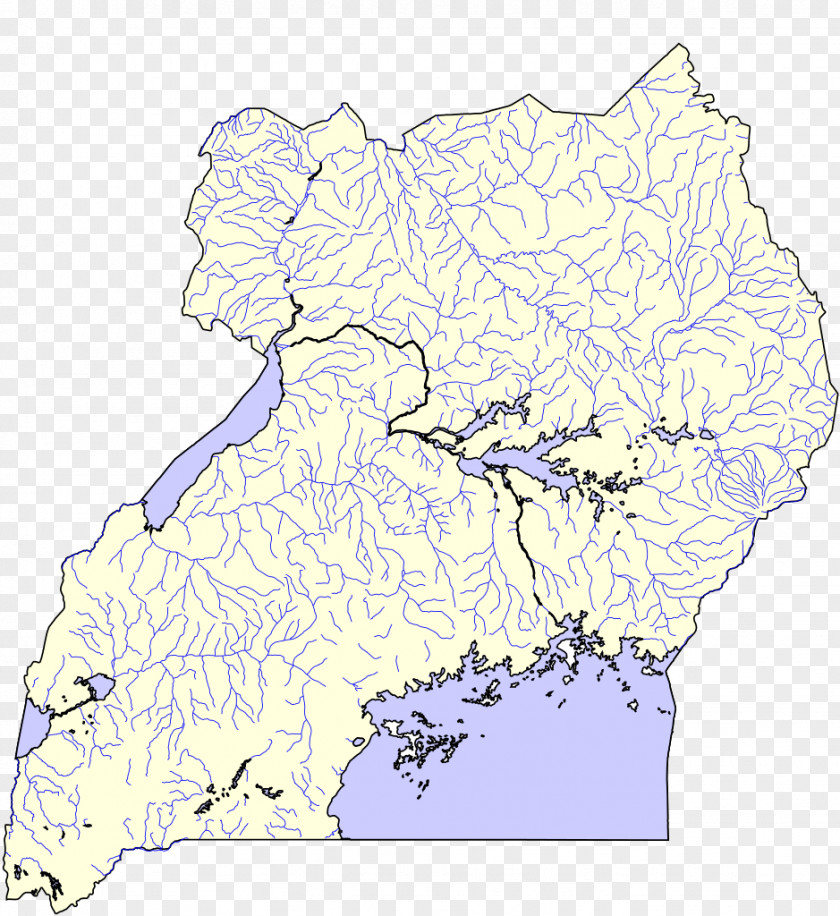 Map Kampala Kenya Waterway Politics Of Uganda PNG