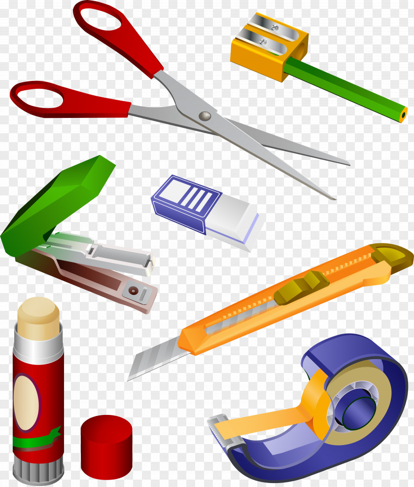 Office Supplies Clip Art PNG