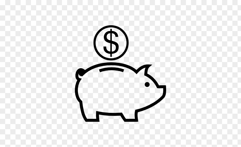 Piggy Bank Money Saving Coin PNG