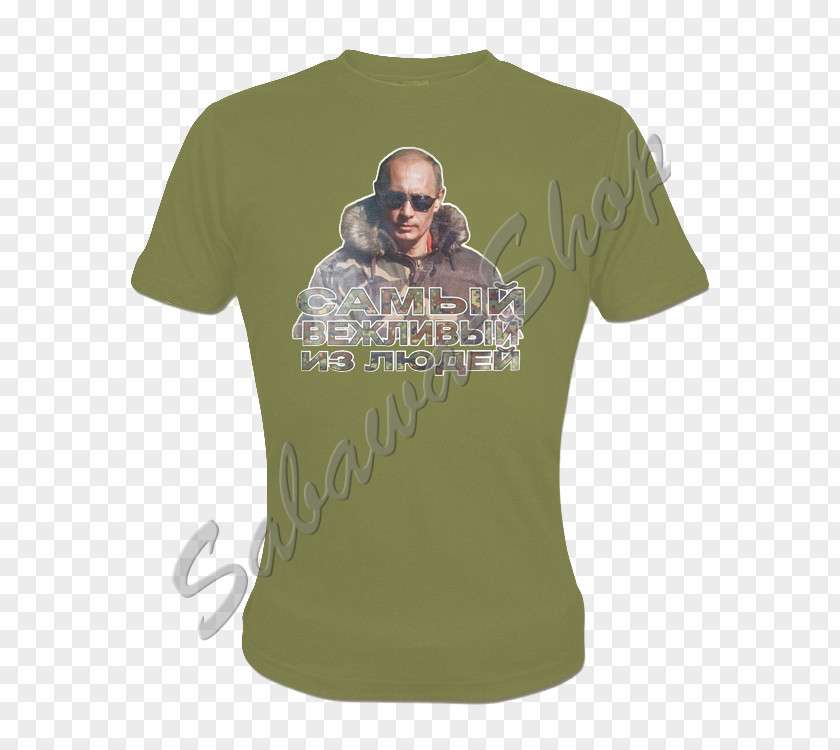 Putin T Shirts T-shirt Russia Sleeve Bluza Cotton PNG