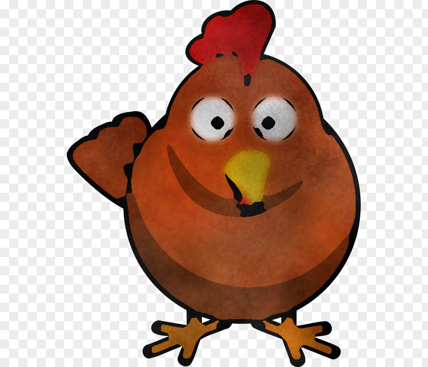 Cartoon Bird Chicken Animation Beak PNG