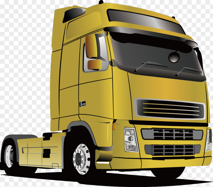 Container Front Pickup Truck Car Van PNG