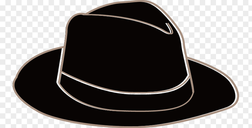 Men's Casual Hat Fedora PNG