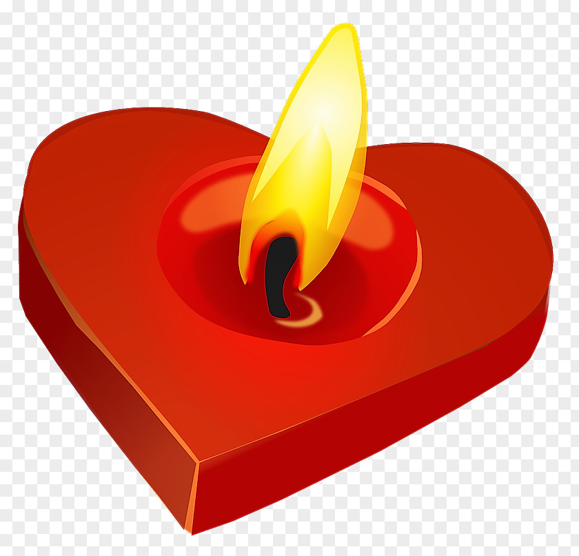 Rosenmontag Heart Candle Clip Art PNG