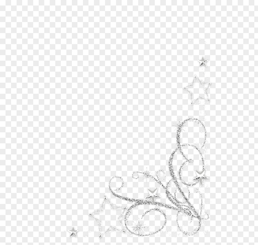 Silver Decorative Material PNG