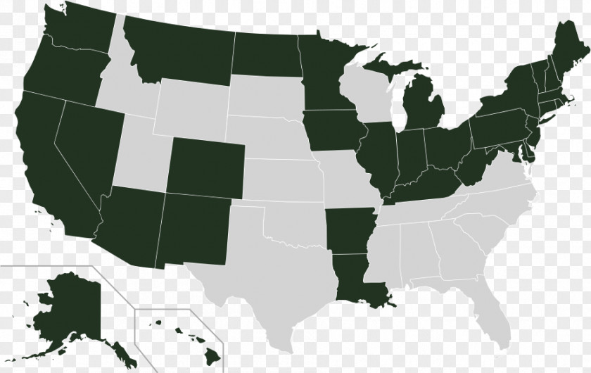 United States Medical Cannabis Legality Of By U.S. Jurisdiction PNG