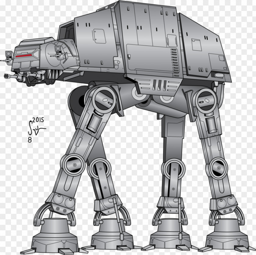 Empire Strikes Back All Terrain Armored Transport Star Wars Drawing Galactic Walker PNG